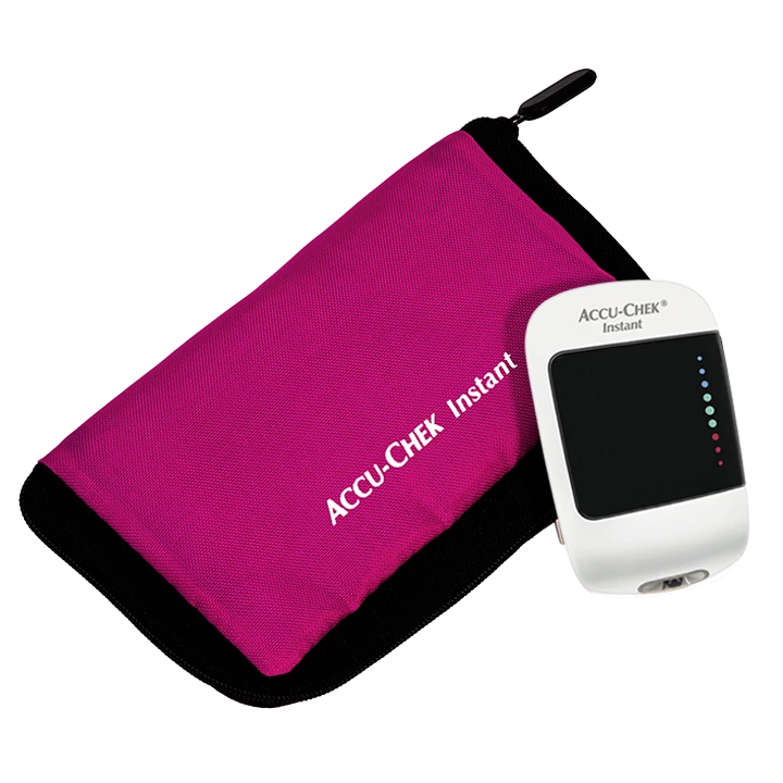 Rozowe etui glukometr Accu-Chek Instant image number 0
