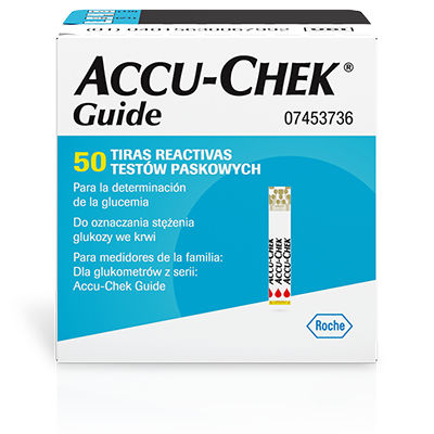 Testy paskowe Accu-Chek Guide (50 szt.)