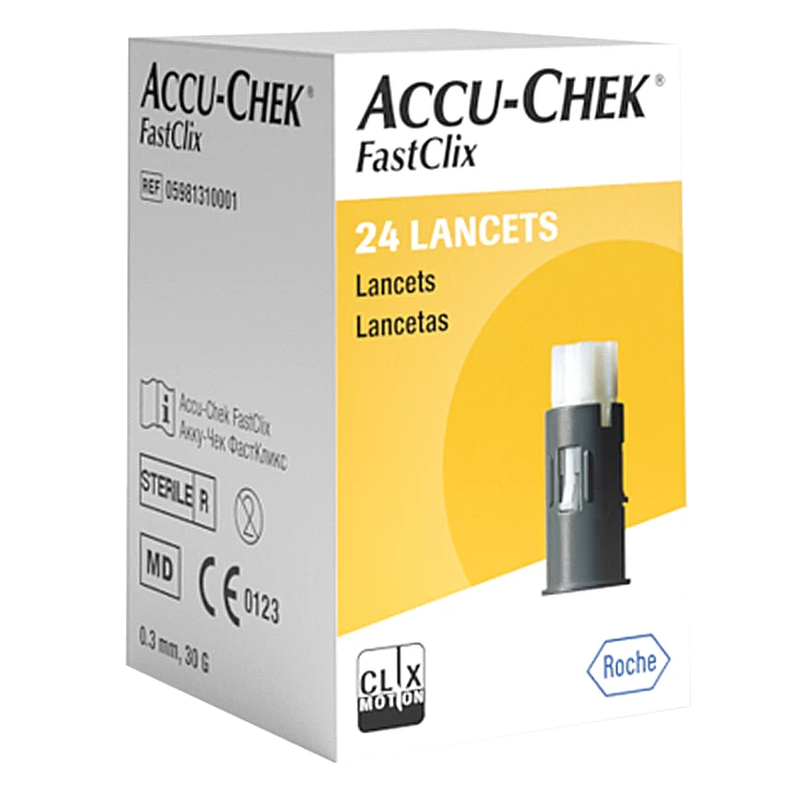 Bębenki z lancetami Accu-Chek FastClix (24) image number 0