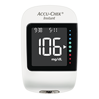 Zestaw glukometr Accu-Chek Instant + płyn kontrolny + etui