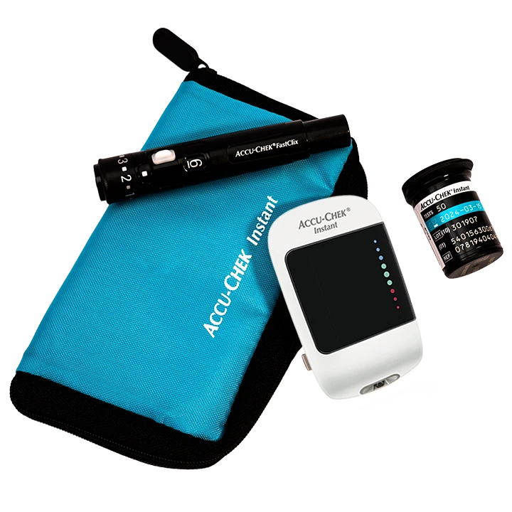 Niebieskie etui glukometr Accu-Chek Instant image number 0