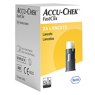 Zestaw lancety Accu-Chek Fastclix (24 szt.) x2