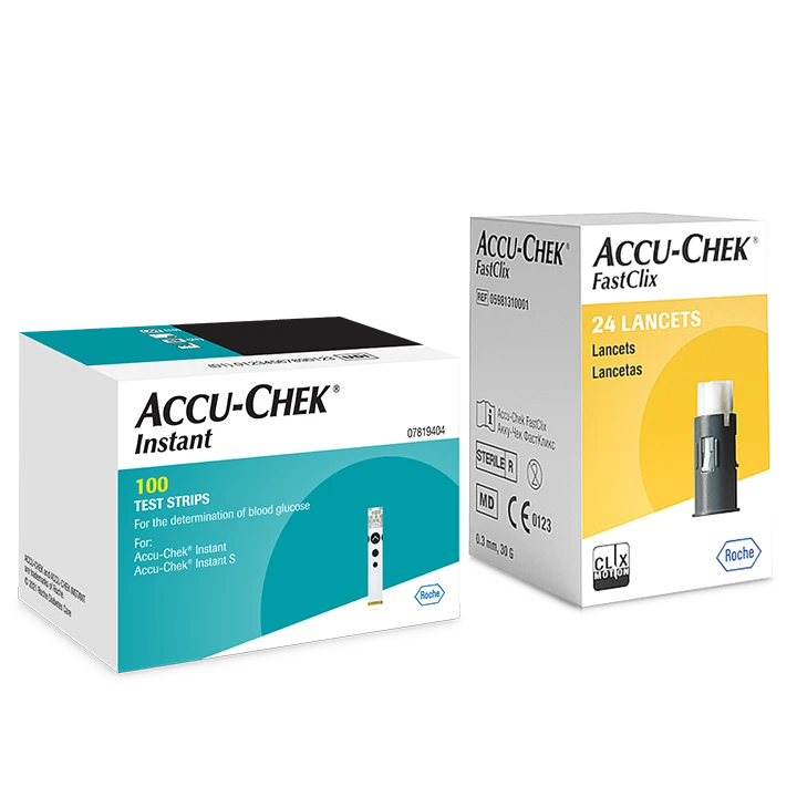 Zestaw testy paskowe Accu-Chek Instant + lancety (24 szt.) image number 0