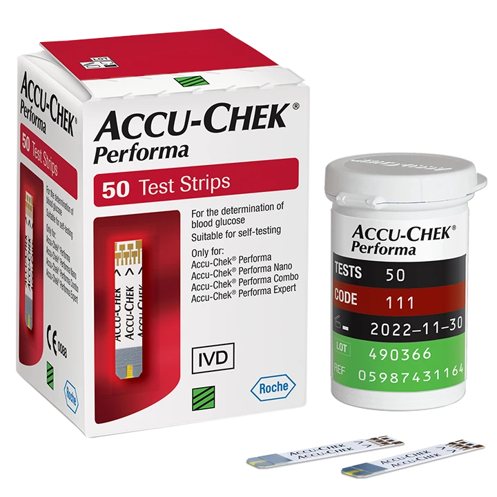 Testy paskowe Accu-Chek Performa (50 szt.) image number 0