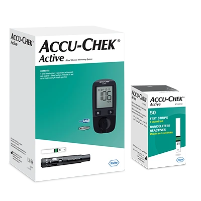 Zestaw glukometr Accu-Chek Active + testy paskowe