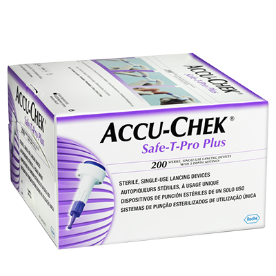 Lancety Accu-Chek Safe T-Pro Plus (200 szt.)