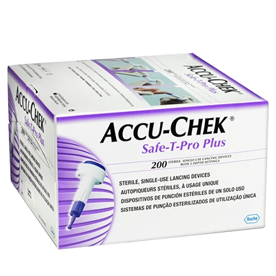 Lancety Accu-Chek Safe T-Pro Plus (200 szt.)