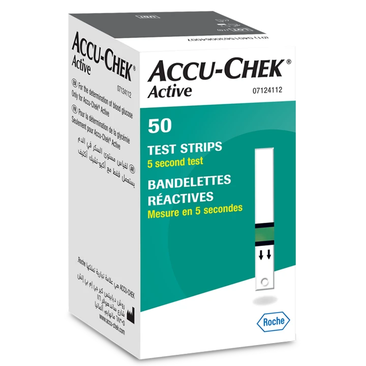 Testy paskowe Accu-Chek Active (50 szt.) image number 0