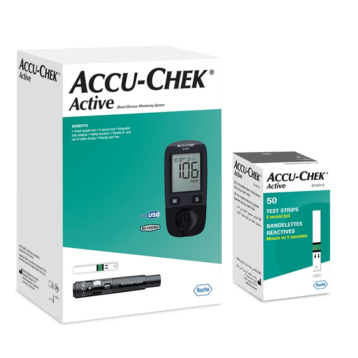 Zestaw glukometr Accu-Chek Active + testy paskowe image number 0