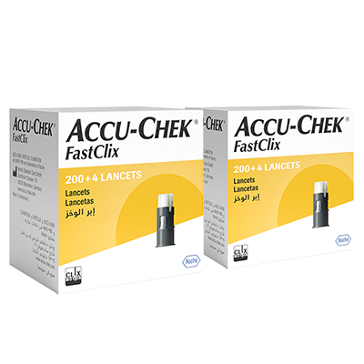 Zestaw lancety Accu-Chek FastClix (204 szt.) x2