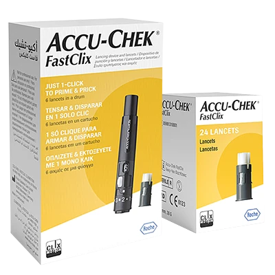 Zestaw nakłuwacz Accu-Chek FastClix + lancety (24 szt.)