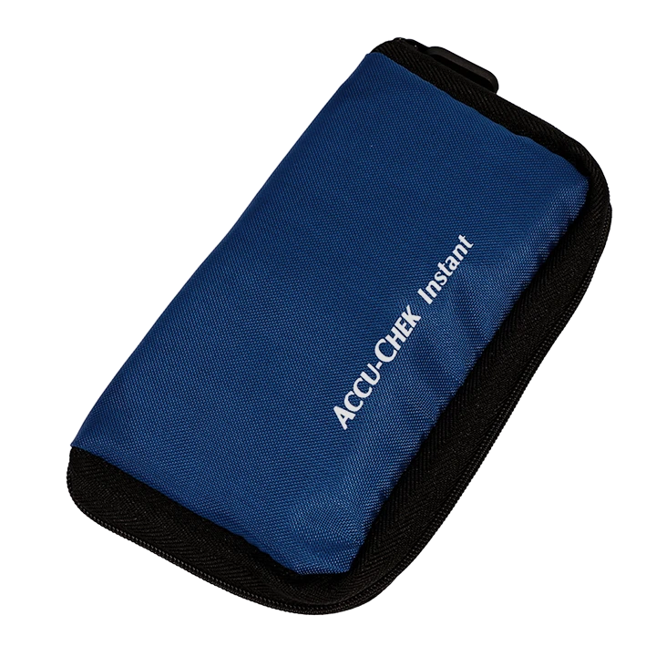 Granatowe etui glukometr Accu-Chek Instant image number 3