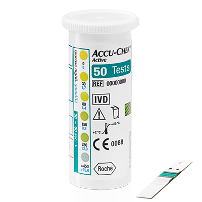 Zestaw testy paskowe Accu-Chek Active + lancety (24 szt.) image number 0