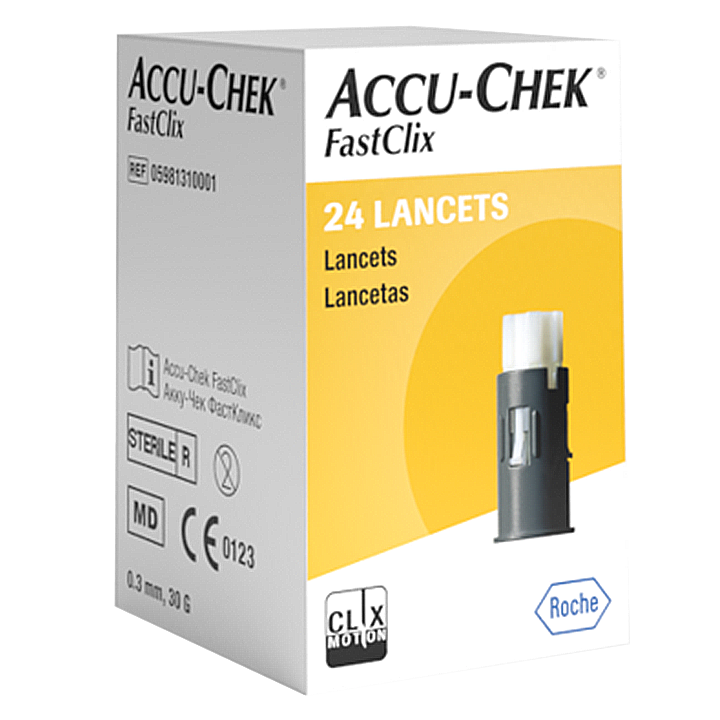 Zestaw testy paskowe Accu-Chek Instant + lancety (24 szt.) image number 1