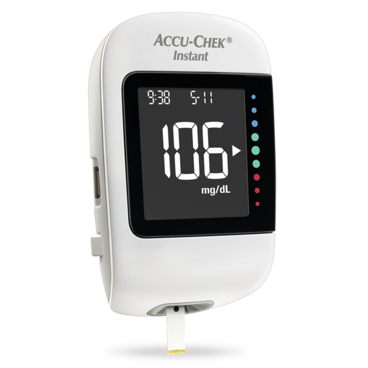 Zestaw glukometr Accu-Chek Instant + płyn kontrolny + etui image number 1